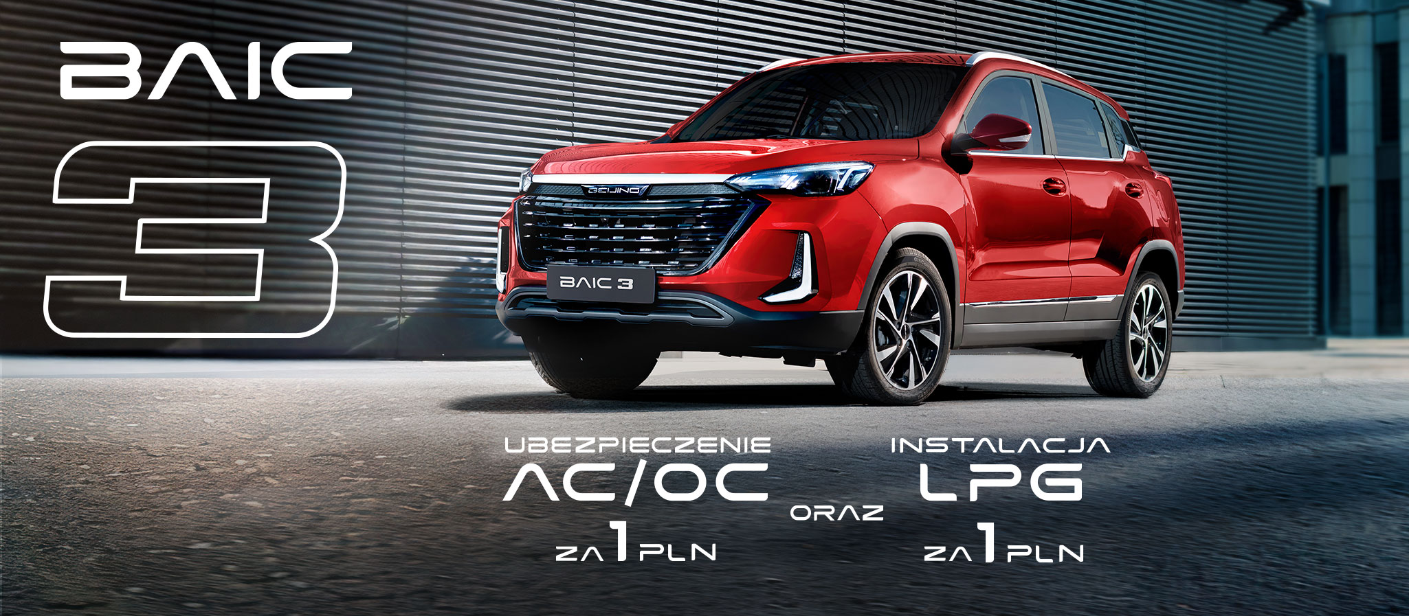 BAIC 3 Promocja